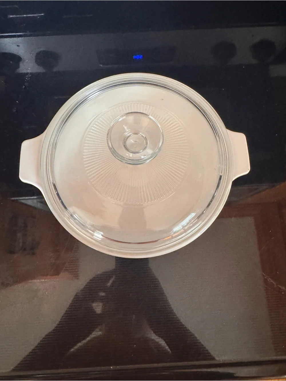 Vintage CorningWare Green P-701-B 1 Qt Casserole Dish w/ Original Glass Lid